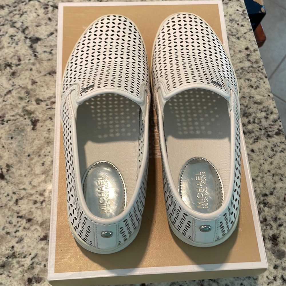 Michael Kors slip ons,,,gently used